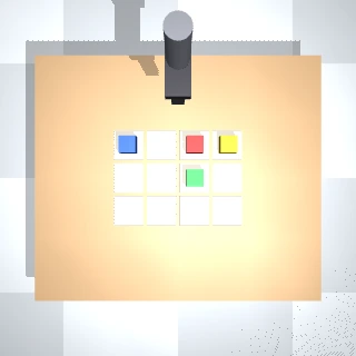 vision (top camera, as the agent sees it)